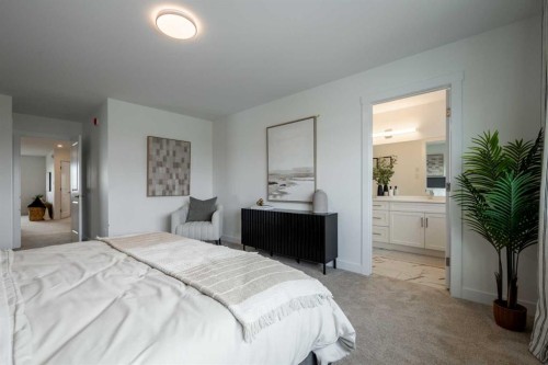 506 Ranch Green, Strathmore, AB - Indoor Photo Showing Bedroom