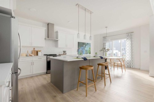 510 Ranch Green, Strathmore, AB - Indoor Photo Showing Kitchen With Upgraded Kitchen