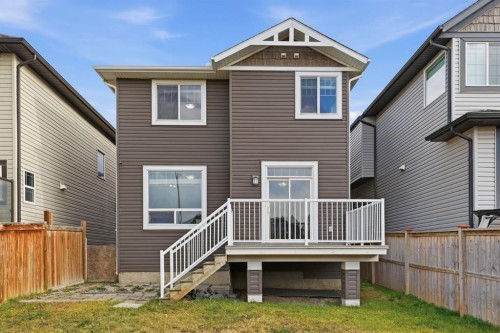 1096 Hillcrest Lane Sw, Airdrie, AB - Outdoor With Deck Patio Veranda With Exterior