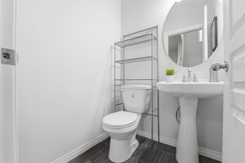 1096 Hillcrest Lane Sw, Airdrie, AB - Indoor Photo Showing Bathroom