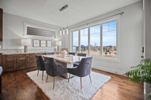 51 Cimarron Springs Circle, Okotoks, AB - Indoor Photo Showing Dining Room