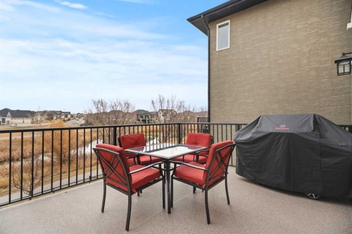 51 Cimarron Springs Circle, Okotoks, AB - Outdoor With Deck Patio Veranda With Exterior