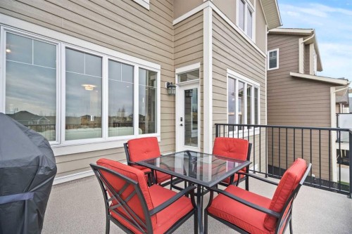 51 Cimarron Springs Circle, Okotoks, AB - Outdoor With Deck Patio Veranda With Exterior