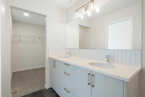 135 Creekview Gardens Sw, Calgary, AB - Indoor Photo Showing Bathroom