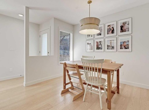 2-2127 34 Avenue Sw, Calgary, AB - Indoor Photo Showing Dining Room