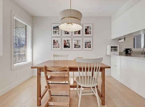 2-2127 34 Avenue Sw, Calgary, AB - Indoor Photo Showing Dining Room