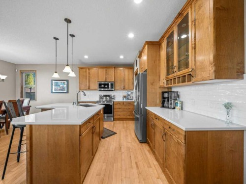 108 Pantego Rise Nw, Calgary, AB - Indoor Photo Showing Kitchen With Upgraded Kitchen
