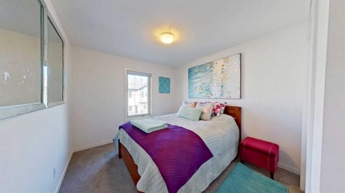 132 Legacy Point Se, Calgary, AB - Indoor Photo Showing Bedroom