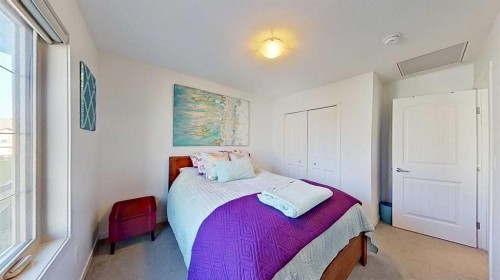 132 Legacy Point Se, Calgary, AB - Indoor Photo Showing Bedroom