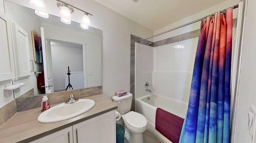 132 Legacy Point Se, Calgary, AB - Indoor Photo Showing Bathroom