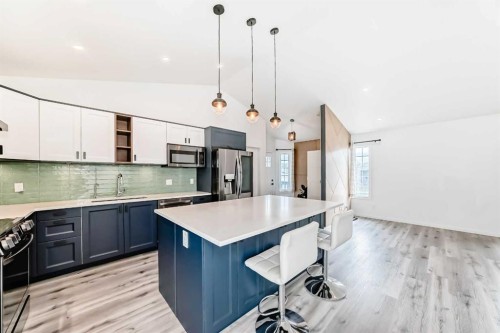 12650 Coventry Hills Way Ne, Calgary, AB - Indoor Photo Showing Kitchen With Stainless Steel Kitchen With Upgraded Kitchen
