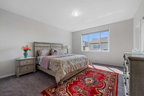 2091 Windbury Crescent Sw, Airdrie, AB - Indoor Photo Showing Bedroom
