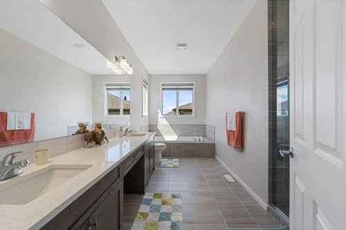 2091 Windbury Crescent Sw, Airdrie, AB - Indoor Photo Showing Bathroom