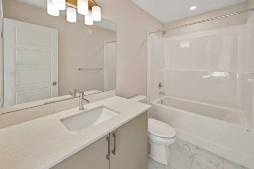 537 Chelsea Gardens, Chestermere, AB - Indoor Photo Showing Bathroom