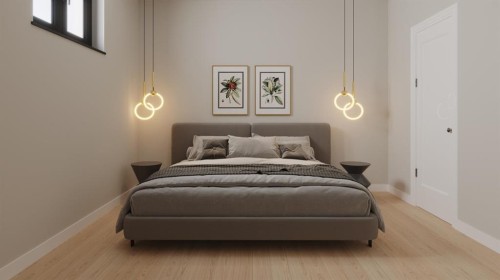 3915 73 Street Nw, Calgary, AB - Indoor Photo Showing Bedroom