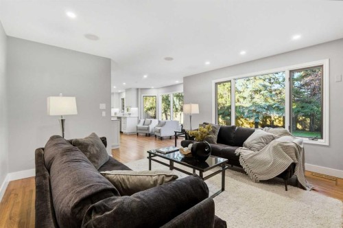 723 Willamette Drive Se, Calgary, AB - Indoor Photo Showing Living Room