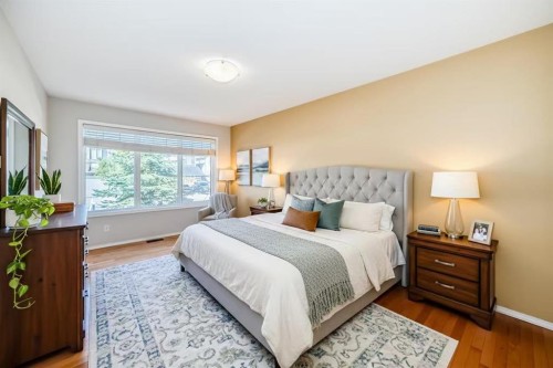 205 Panora Close Nw, Calgary, AB - Indoor Photo Showing Bedroom