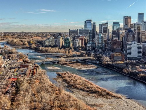 406-1420 Memorial Drive Nw, Calgary, AB - Outdoor With Body Of Water With View