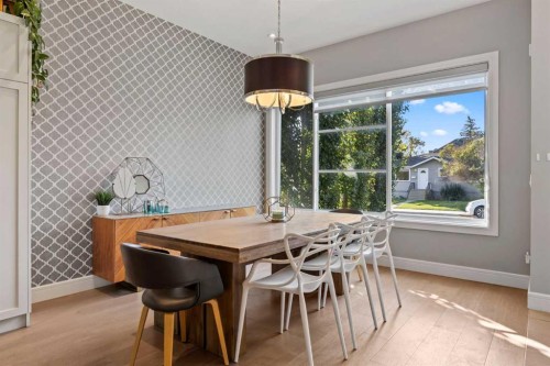 1906 22 Avenue Nw, Calgary, AB - Indoor Photo Showing Dining Room