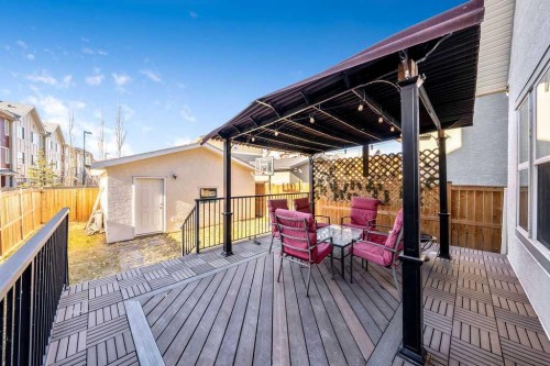 37 Marquis Common Se, Calgary, AB - Outdoor With Deck Patio Veranda With Exterior