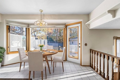 3375 Breton Close Nw, Calgary, AB - Indoor Photo Showing Dining Room