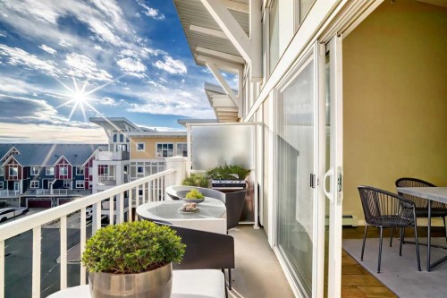 415-402 Marquis Lane Se, Calgary, AB - Outdoor With Balcony With Exterior