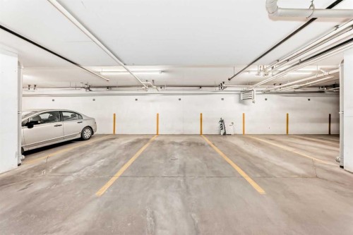 415-402 Marquis Lane Se, Calgary, AB - Indoor Photo Showing Garage