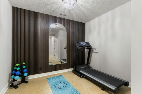 14 Pinehurst Drive, Heritage Pointe, AB - Indoor Photo Showing Gym Room