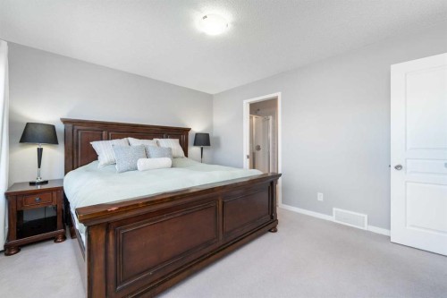 64 Copperpond Park Se, Calgary, AB - Indoor Photo Showing Bedroom