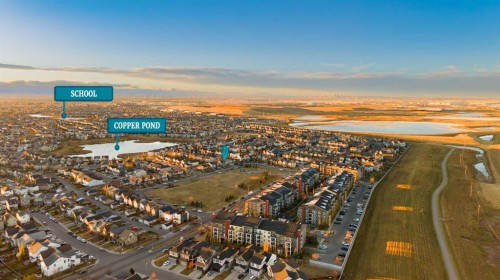 64 Copperpond Park Se, Calgary, AB - Outdoor With View