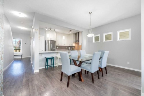64 Copperpond Park Se, Calgary, AB - Indoor Photo Showing Dining Room