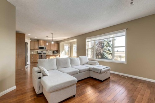 1880 Thornbird Road Se, Airdrie, AB - Indoor Photo Showing Living Room