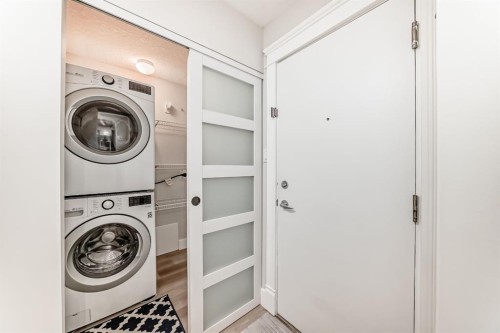 201-835 18 Avenue Sw, Calgary, AB - Indoor Photo Showing Laundry Room