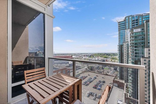 1708-211 13 Avenue Se, Calgary, AB - Outdoor With Balcony