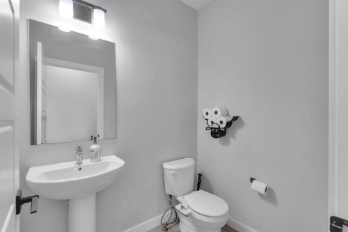 67 Corner Glen Gardens Ne, Calgary, AB - Indoor Photo Showing Bathroom