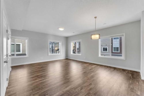 342 Canals Crossing Sw, Airdrie, AB - Indoor Photo Showing Living Room