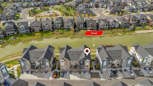 342 Canals Crossing Sw, Airdrie, AB - Outdoor With View
