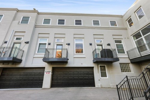 108 18 Avenue Se, Calgary, AB - Outdoor With Balcony With Facade