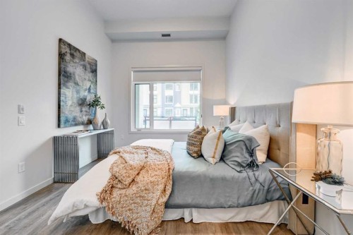 112-24 Mahogany Path Se, Calgary, AB - Indoor Photo Showing Bedroom