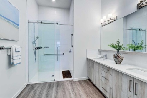 112-24 Mahogany Path Se, Calgary, AB - Indoor Photo Showing Bathroom