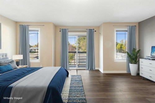 100 Lakeside View, Strathmore, AB - Indoor Photo Showing Bedroom