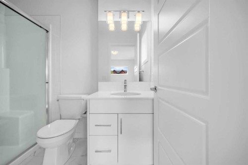 101-25 Evanscrest Mews Nw, Calgary, AB - Indoor Photo Showing Bathroom