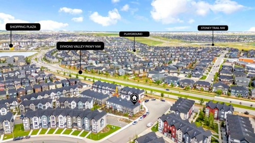 101-25 Evanscrest Mews Nw, Calgary, AB - Outdoor With View