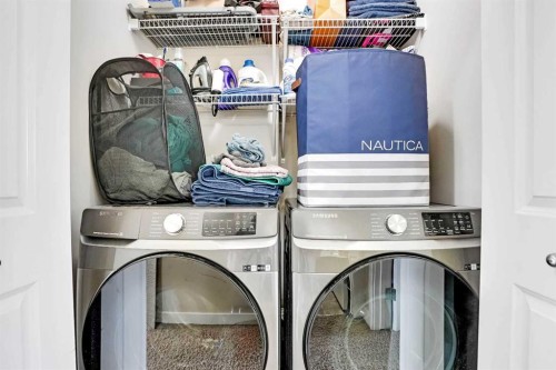 116 Skyview Ranch Road Ne, Calgary, AB - Indoor Photo Showing Laundry Room