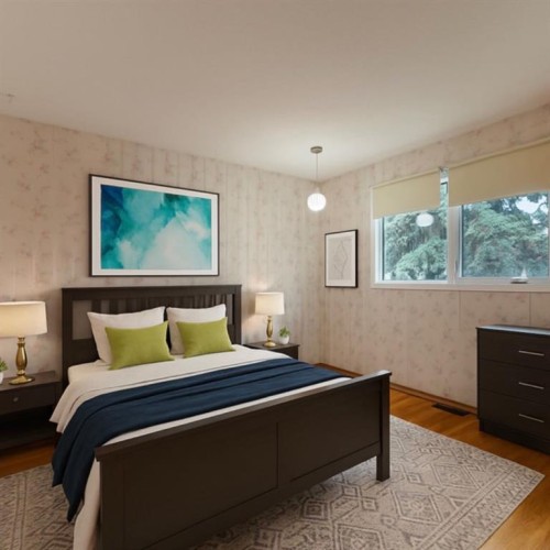 5339 Brisebois Drive Nw, Calgary, AB - Indoor Photo Showing Bedroom