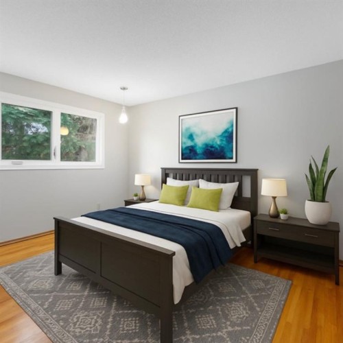 5339 Brisebois Drive Nw, Calgary, AB - Indoor Photo Showing Bedroom