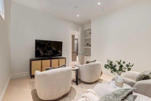 412 40 Avenue Sw, Calgary, AB - Indoor Photo Showing Living Room