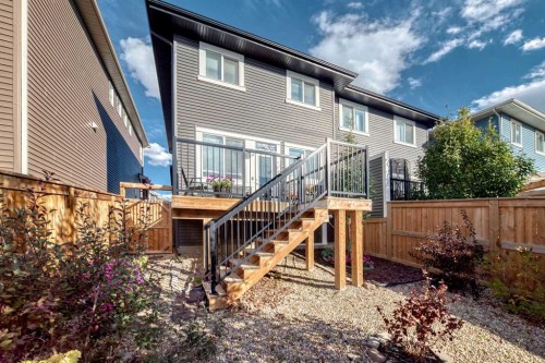 615 Kingsmere Way Se, Airdrie, AB - Outdoor With Deck Patio Veranda