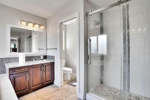 172 Kinniburgh Way, Chestermere, AB - Indoor Photo Showing Bathroom