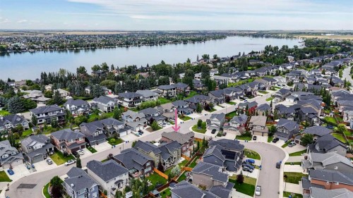 172 Kinniburgh Way, Chestermere, AB - Outdoor With Body Of Water With View